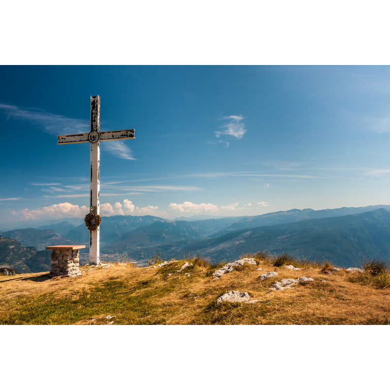 Cross On Mountain